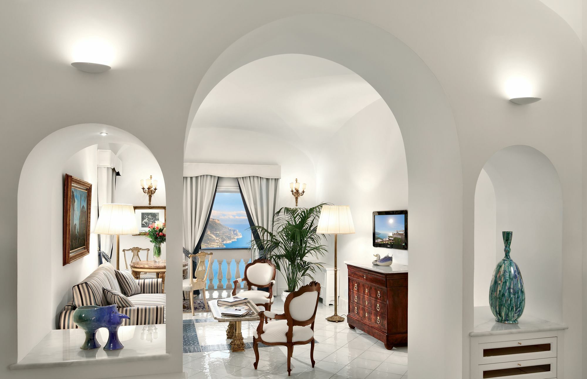 拉维罗 Palazzo Avino酒店 外观 照片
