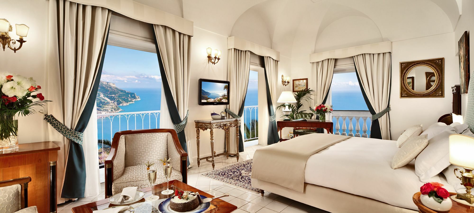 拉维罗 Palazzo Avino酒店 外观 照片